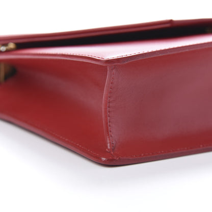 Saint Laurent Calfskin Medium Classic Betty Red 8 of 13