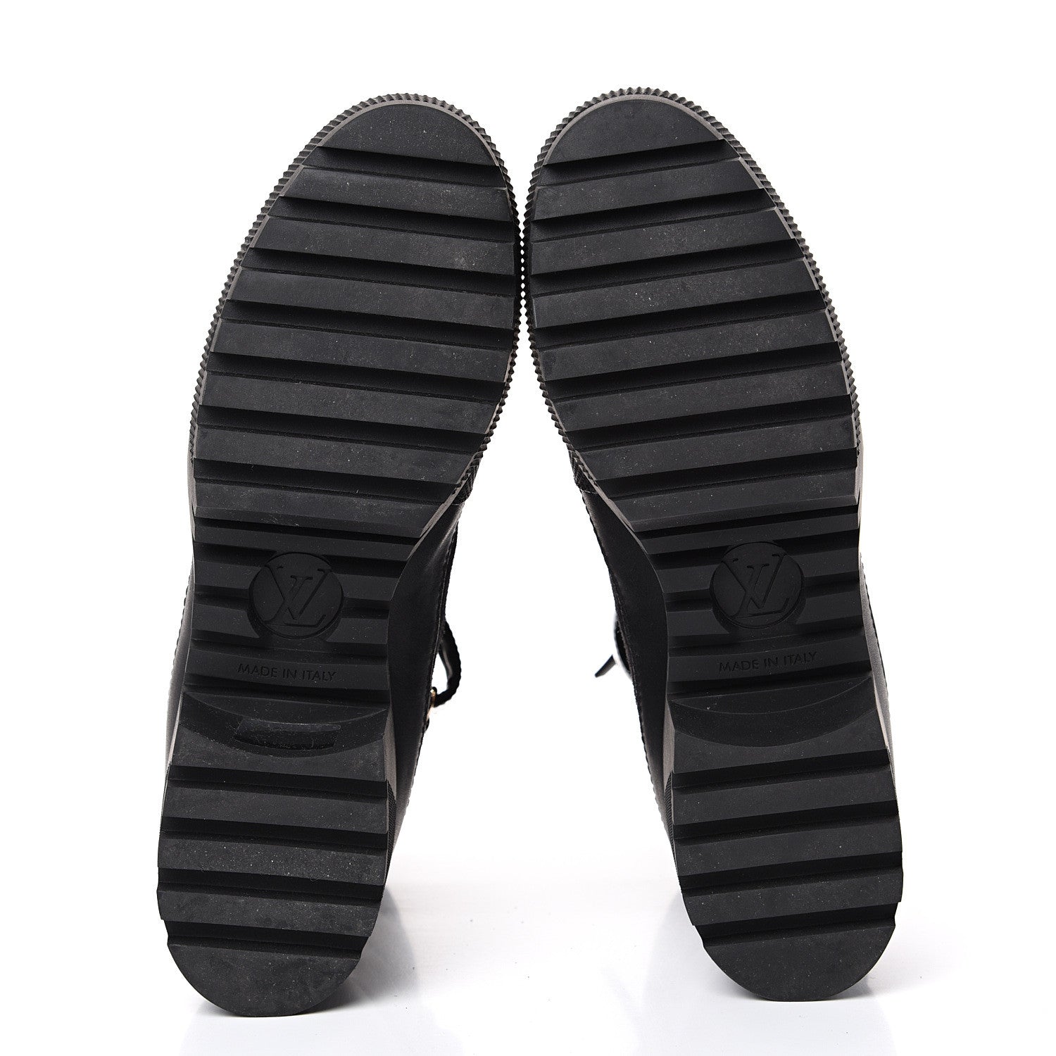 Louis Vuitton Suede Calfskin Laureate Platform Desert Boots 40 Black 5 of 9