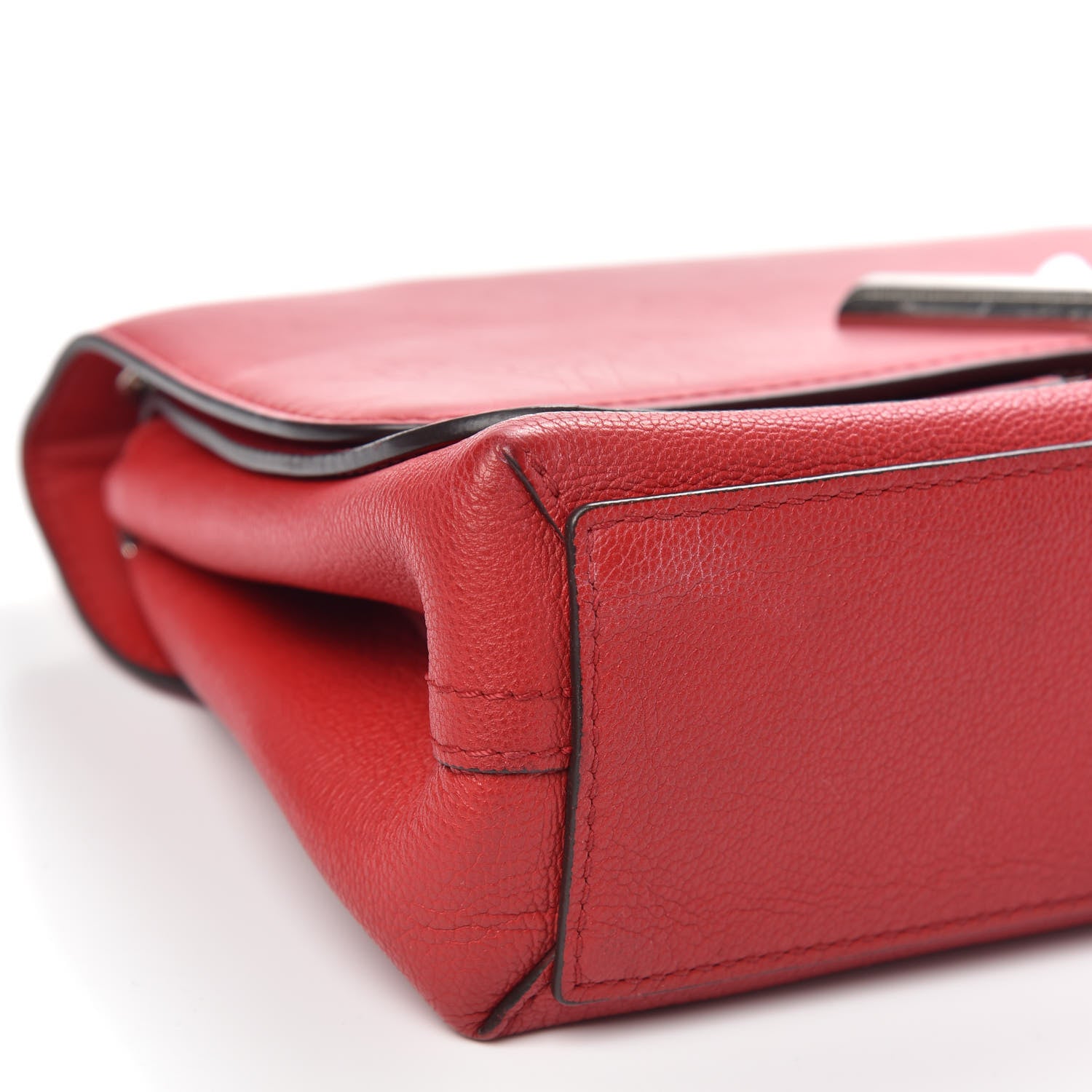 Louis Vuitton Monogram Cuir Plume Ecume Very Chain Bag Rubis Red 8 of 13
