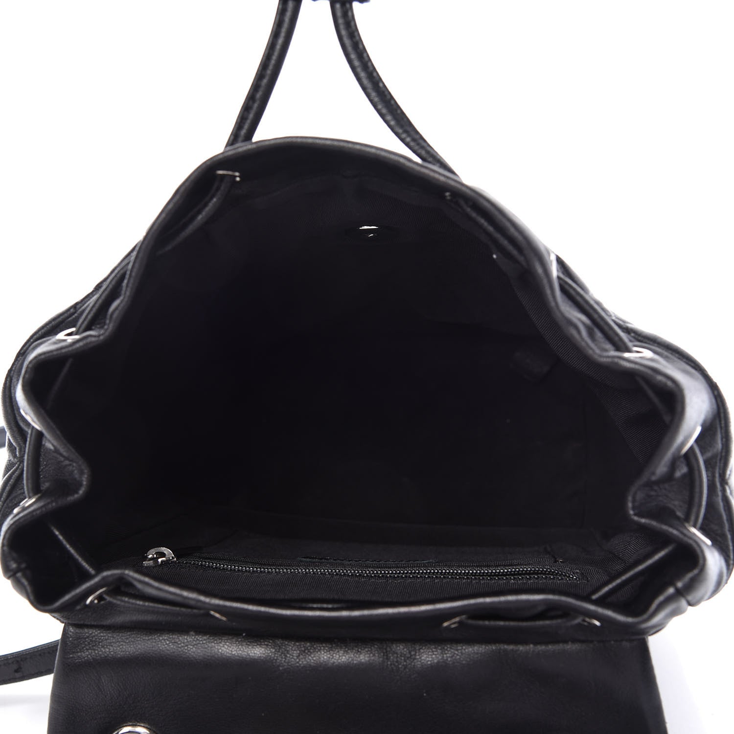 Chanel Calfskin Quilted Small Urban Spirit Backpack Black 4 of 8