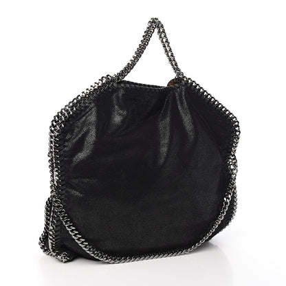 Stella McCartney Shaggy Deer Falabella Fold Over Tote Black 2 of 8