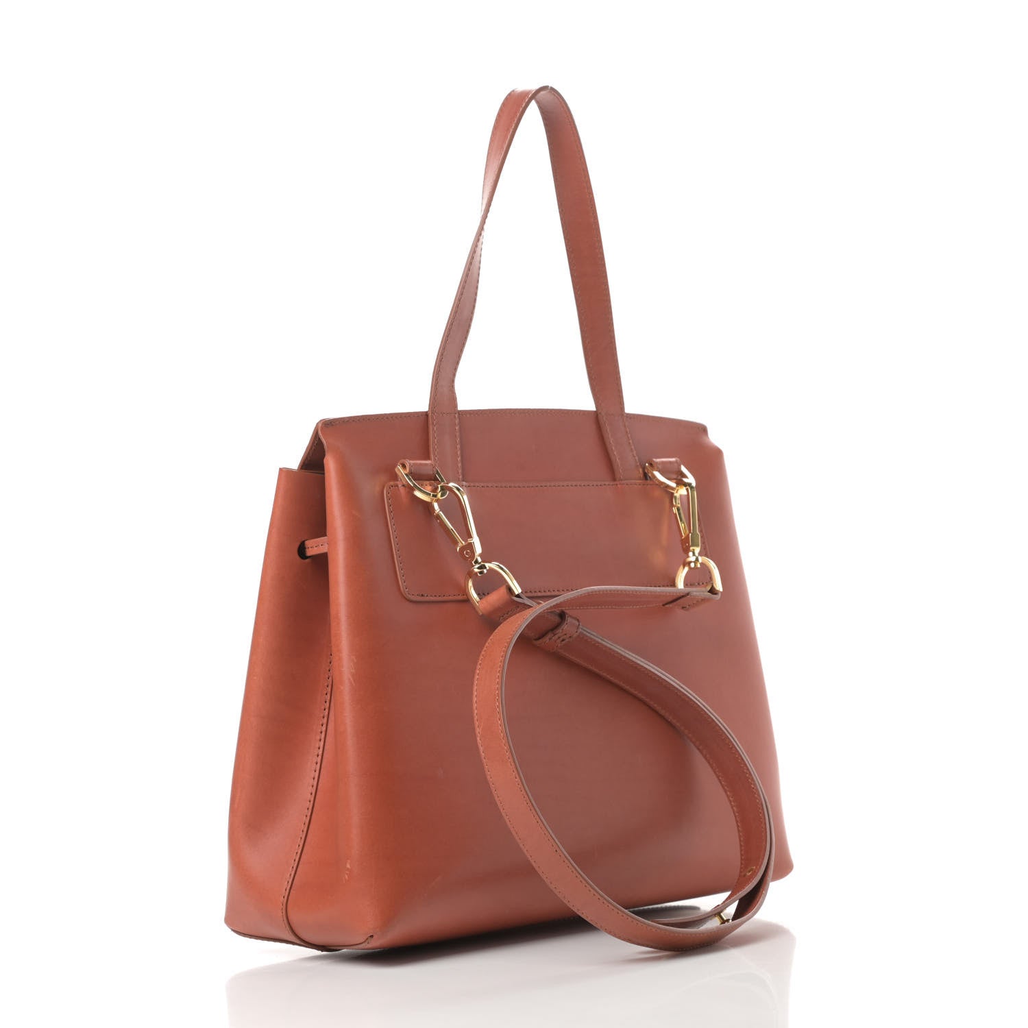 Mansur Gavriel Calfskin Lady Bag Brandy 3 of 17