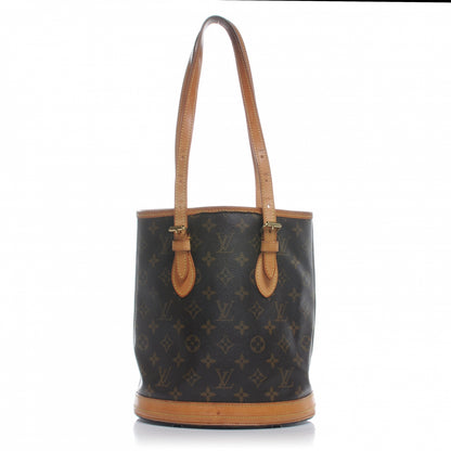 Louis Vuitton Monogram Petit Bucket 23 1 of 7