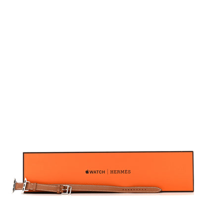 Hermes Swift Apple Watch Double Tour Strap Gold 5 of 5
