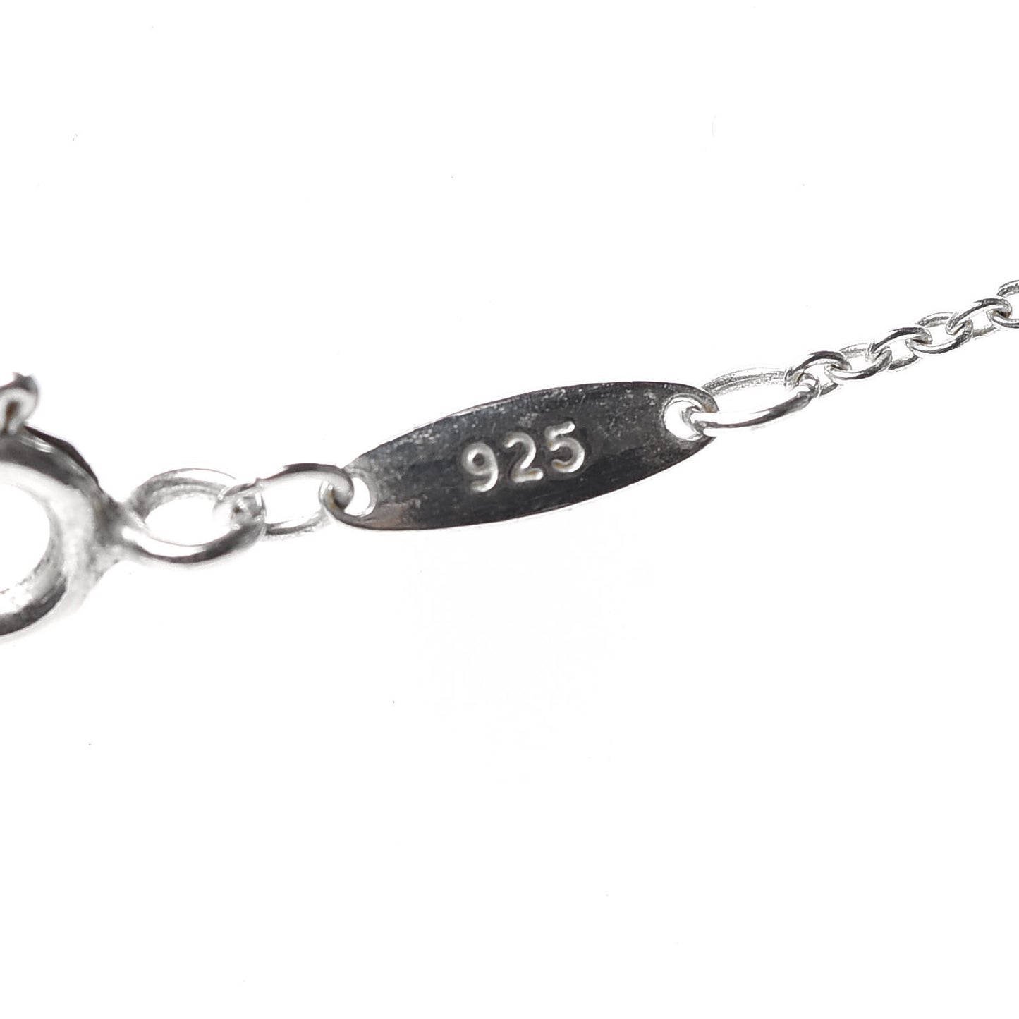 Sterling Silver Pink Sapphire Color By The Yard Necklace