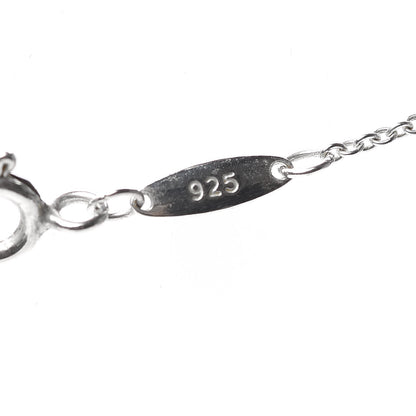 Tiffany Sterling Silver Pink Sapphire Color By The Yard Necklace 6 of 6