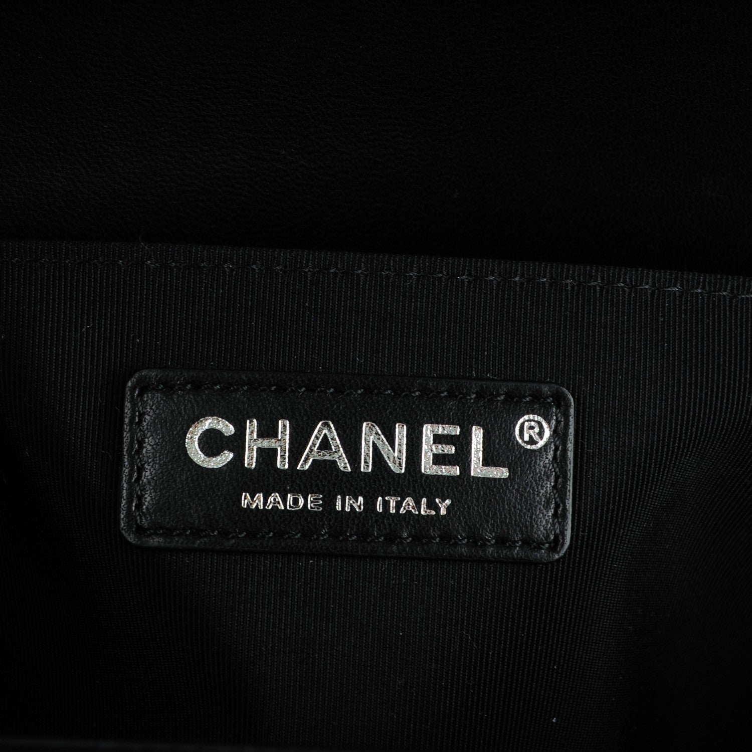 Chanel Lambskin Quilted Medium Boy Flap Black 7 of 8