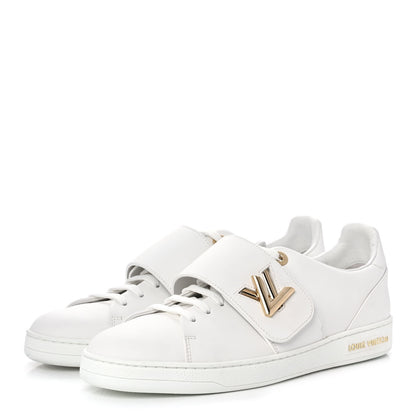 Louis Vuitton Calfskin Front Row Sneaker 38 White 3 of 9