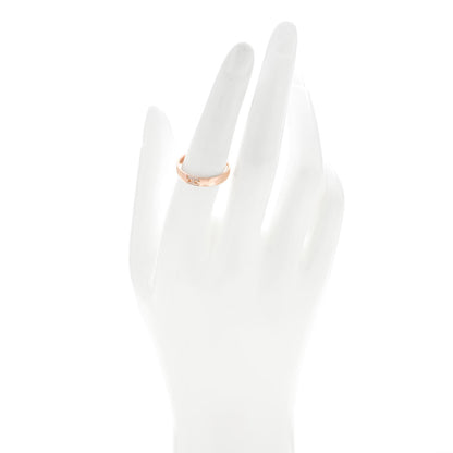 Hermes 18K Rose Gold Diamond Ever Herakles Wedding Band Ring 55 7.25 2 of 5