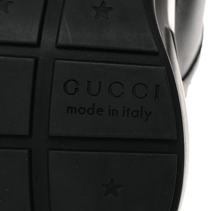 Gucci Dali Soft Calfskin Cut Out Interlocking G Womens Rhyton Sneakers 36.5 Black Ivoire 8 of 9