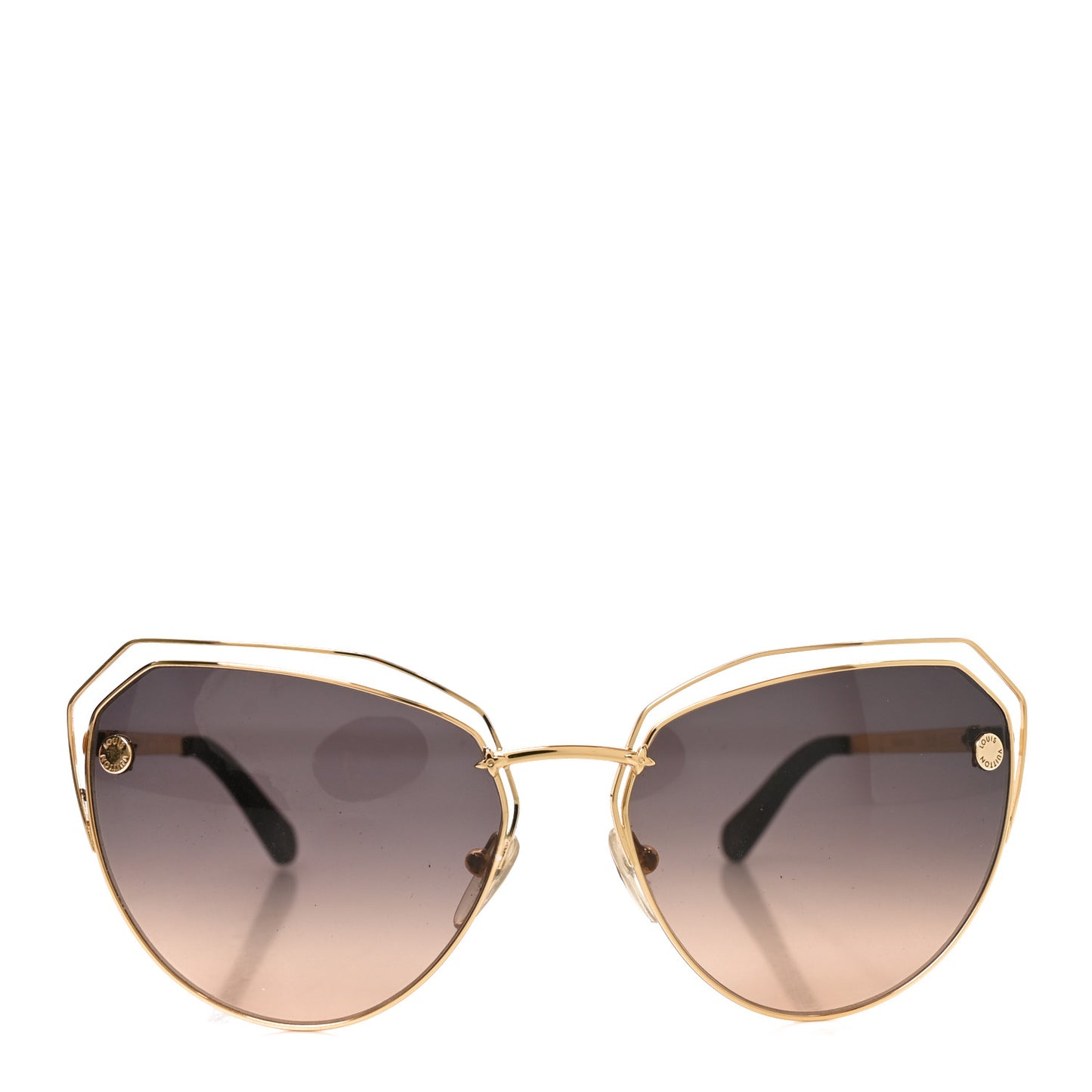 Midnight In Paris Sunglasses Z2376W Gold Black