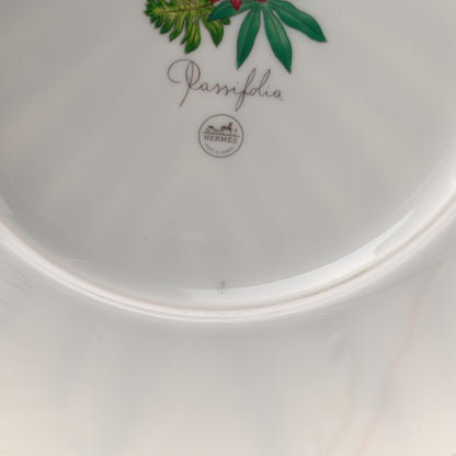 Hermes Porcelain Passifolia Dinner Plate N°2 Set of 2 7 of 7