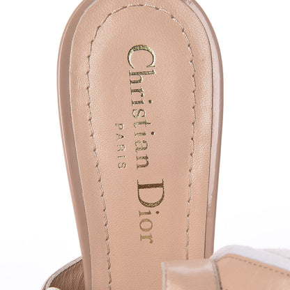 Christian Dior Patent Ribbon J'Adior Slingback 65mm Pumps 36.5 Nude 8 of 9