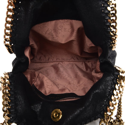 Stella McCartney Shaggy Deer Mini Falabella Tote Black 7 of 7