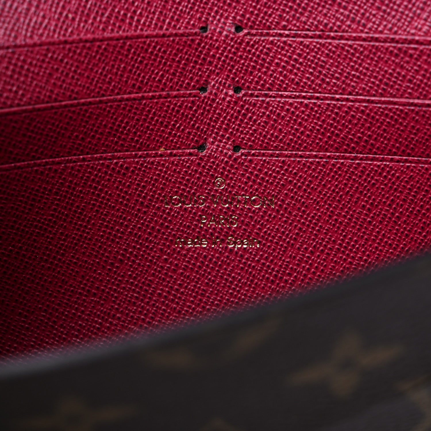 Louis Vuitton Monogram Jeanne Wallet Fuchsia 7 of 13