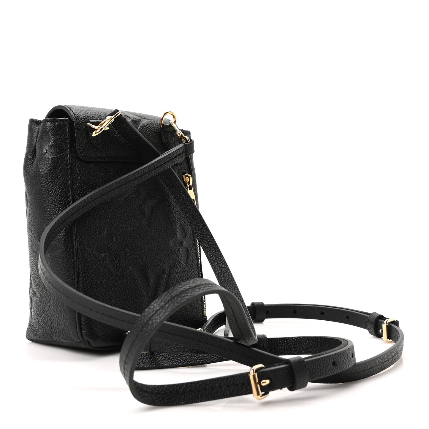 Empreinte Monogram Giant Tiny Backpack Black