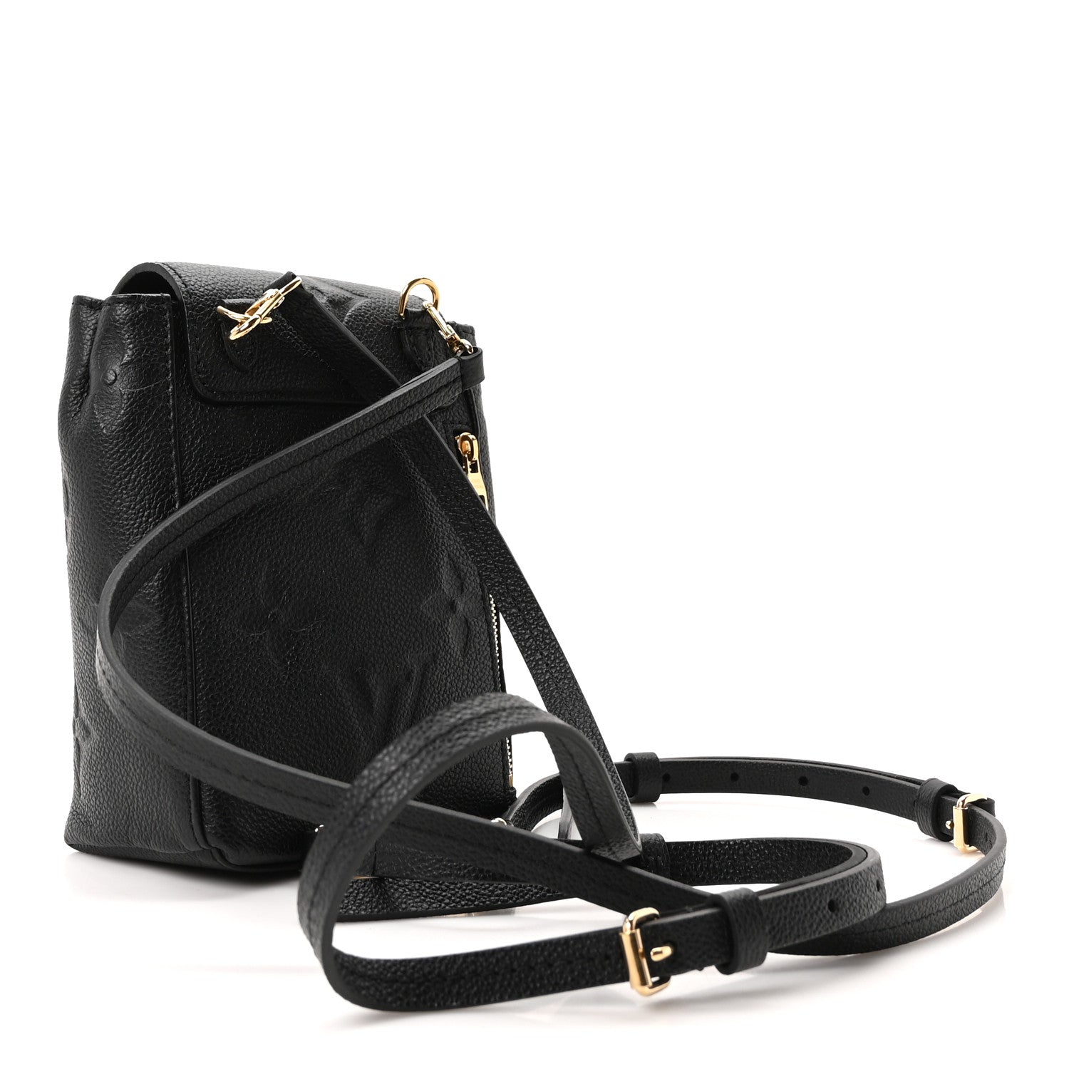Louis Vuitton Empreinte Monogram Giant Tiny Backpack Black 3 of 10