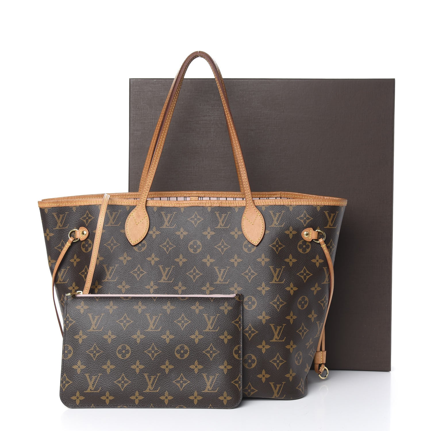 Louis Vuitton Monogram Neo Neverfull MM Rose Ballerine 22 of 22