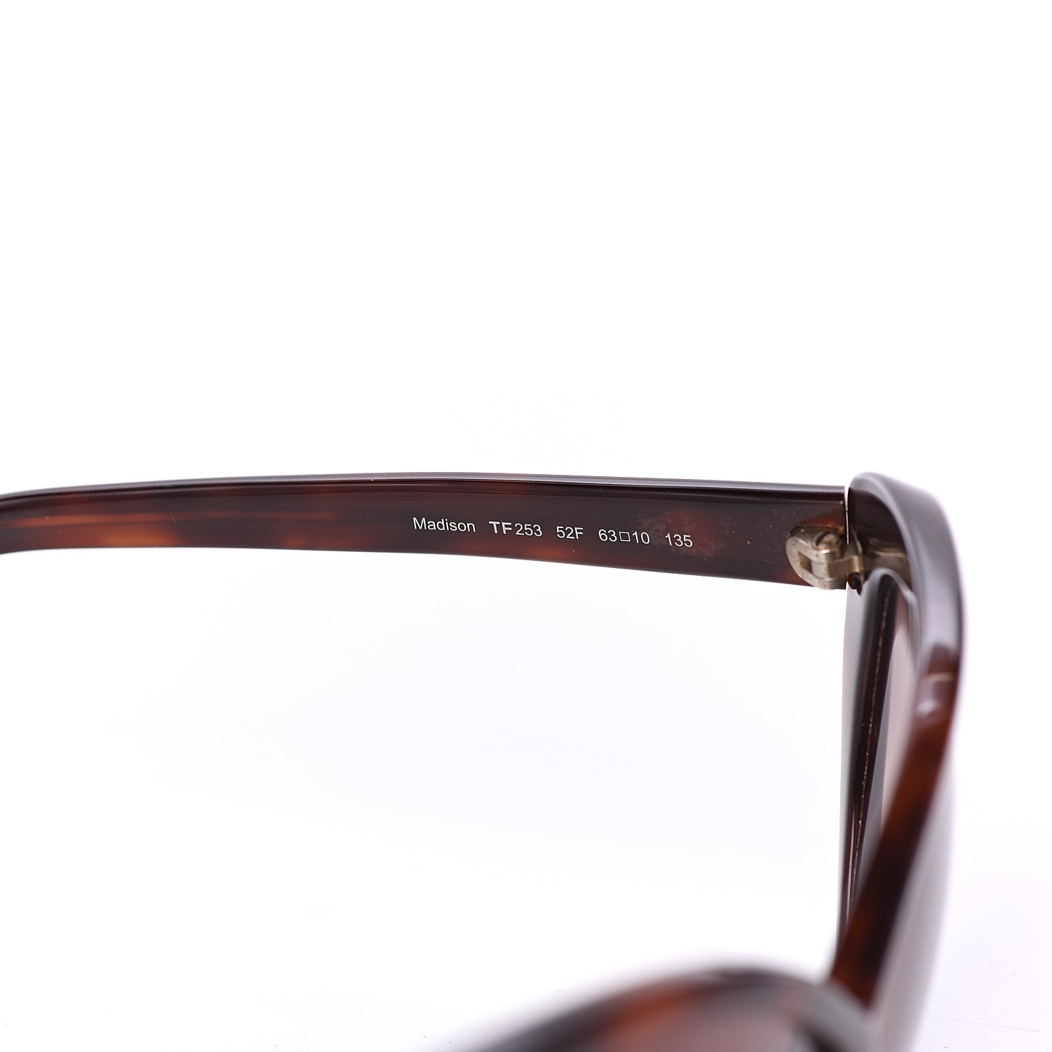 Tom Ford Madison Cat Eye Sunglasses TF253 Brown 5 of 7