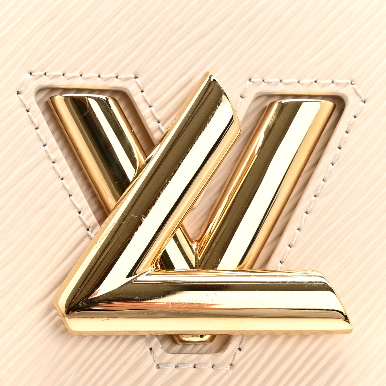 Louis Vuitton Epi Twist Braided Chain Shoulder Bag PM Quartz White 11 of 11