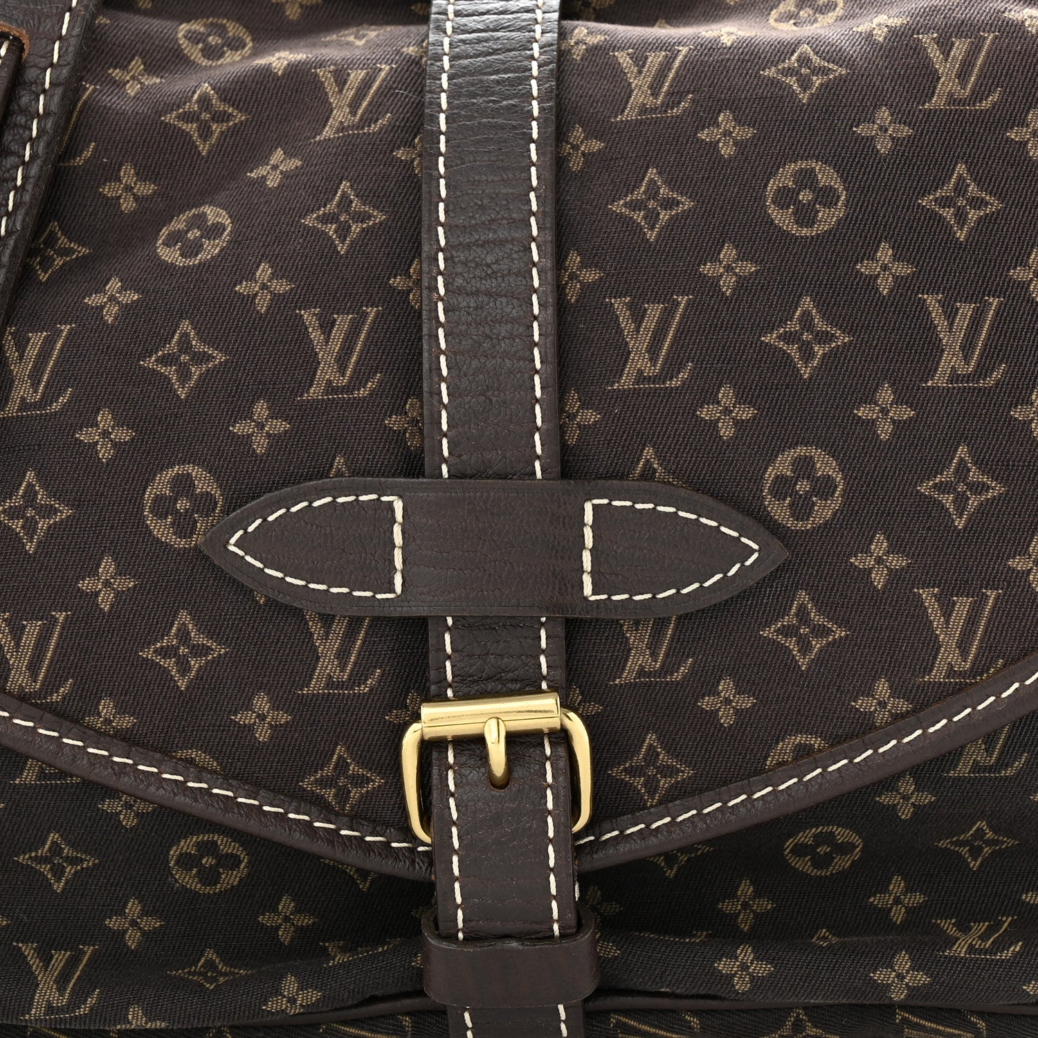 Louis Vuitton Monogram Idylle Saumur MM Fusain 7 of 9