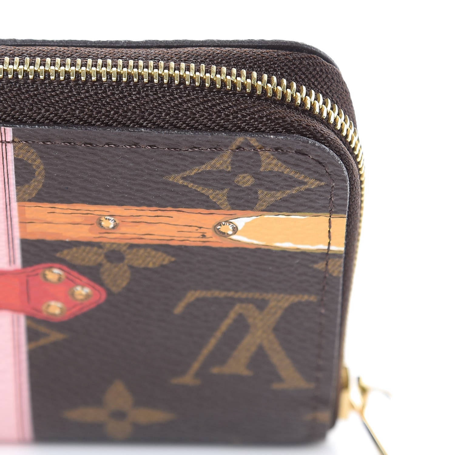 Louis Vuitton Monogram Summer Trunks Zippy Coin Purse 8 of 8