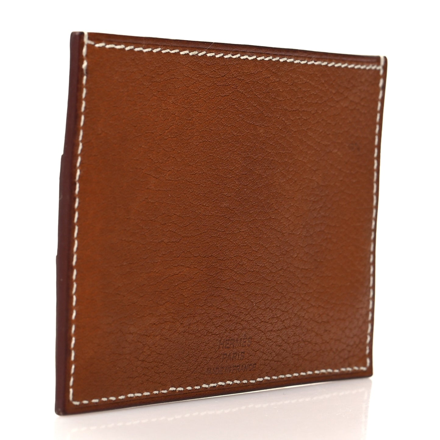 Barenia Faubourg Epsom Evercolor Les Petits Chevaux Card Holder Fauve Craie Beige De Weimar
