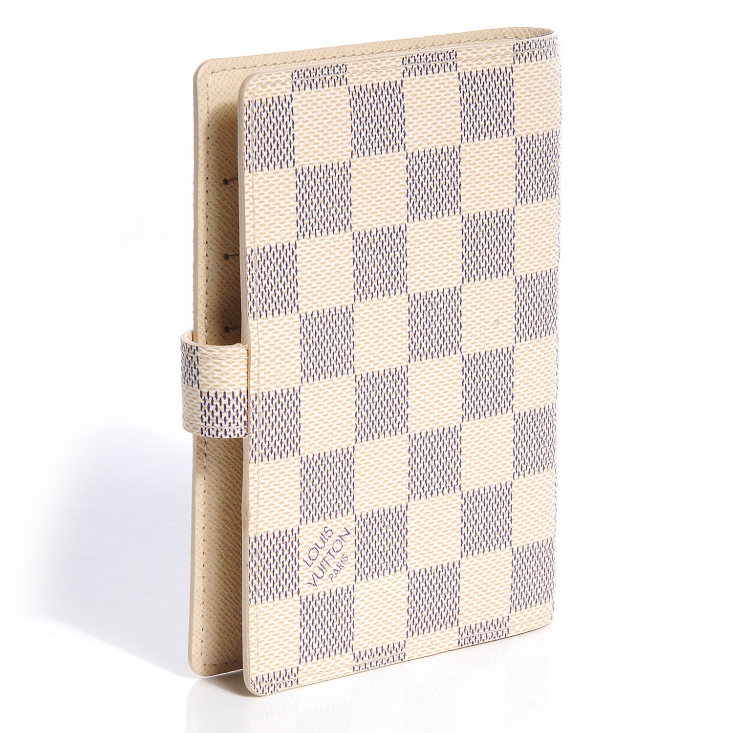 Louis Vuitton Damier Azur Small Ring Agenda Cover 3 of 7
