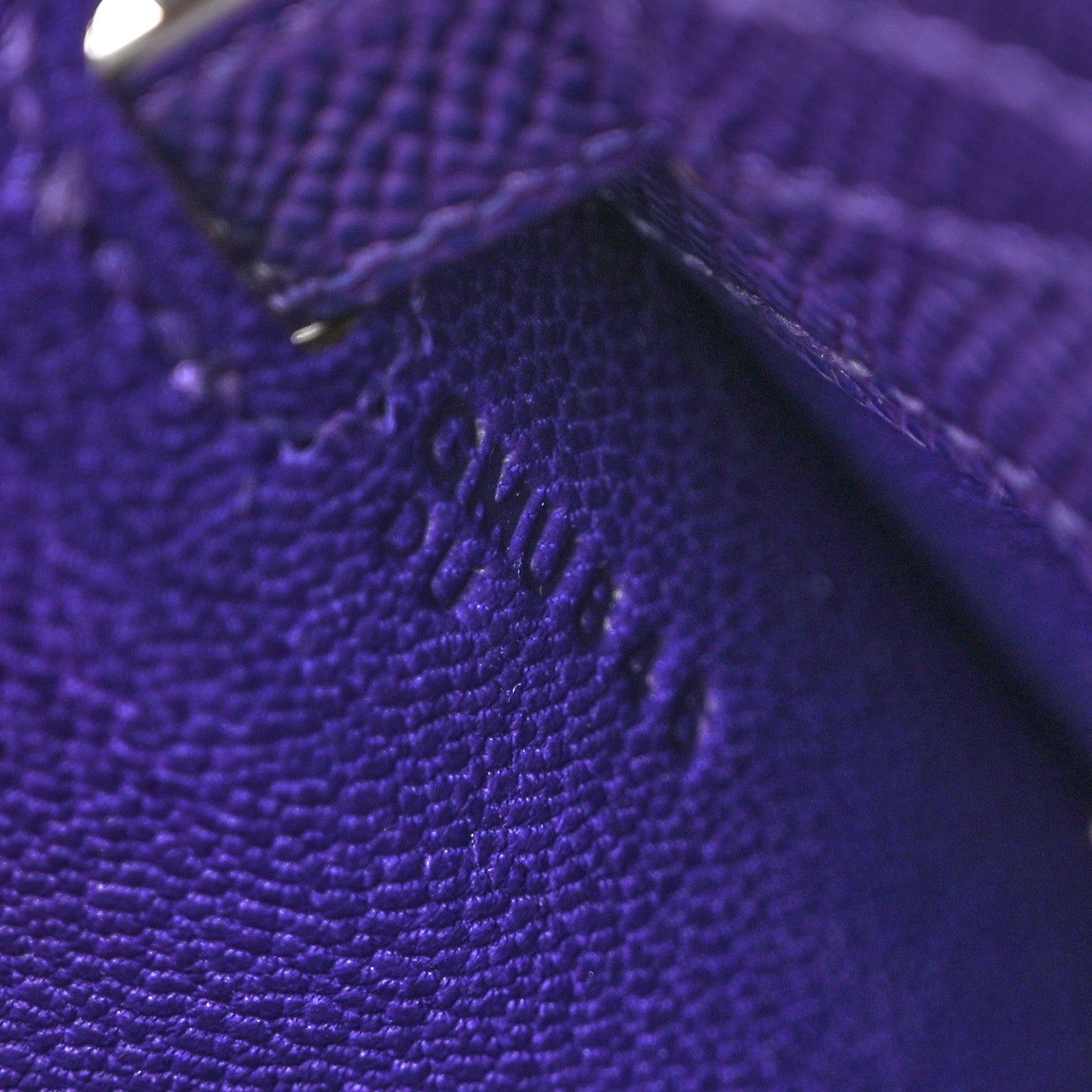 Hermes Epsom Kelly Sellier 25 Purple 13 of 20