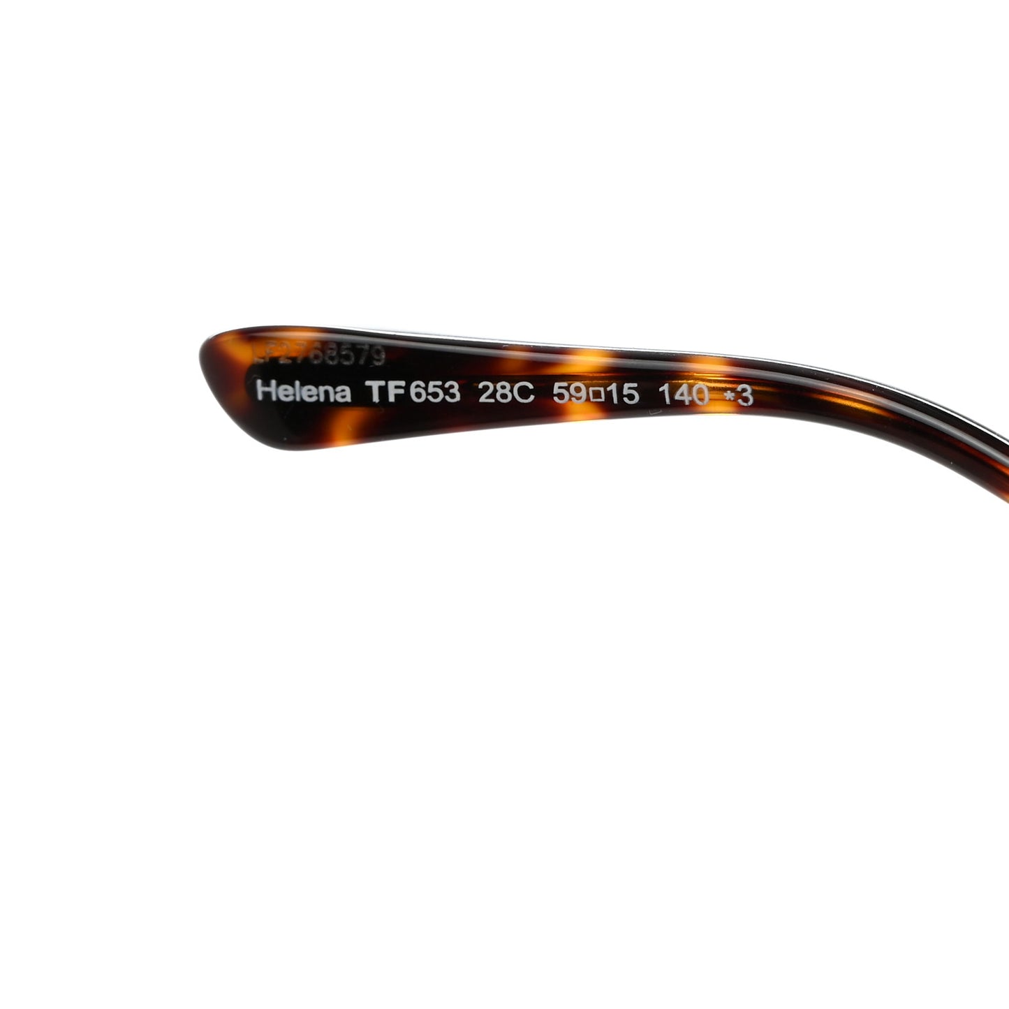 Helena Sunglasses TF653 Gold Tortoise