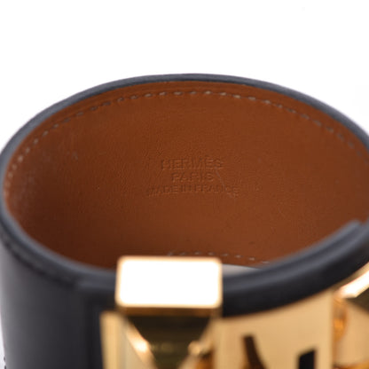 Hermes Box Collier De Chien CDC Bracelet T3 Black 4 of 5