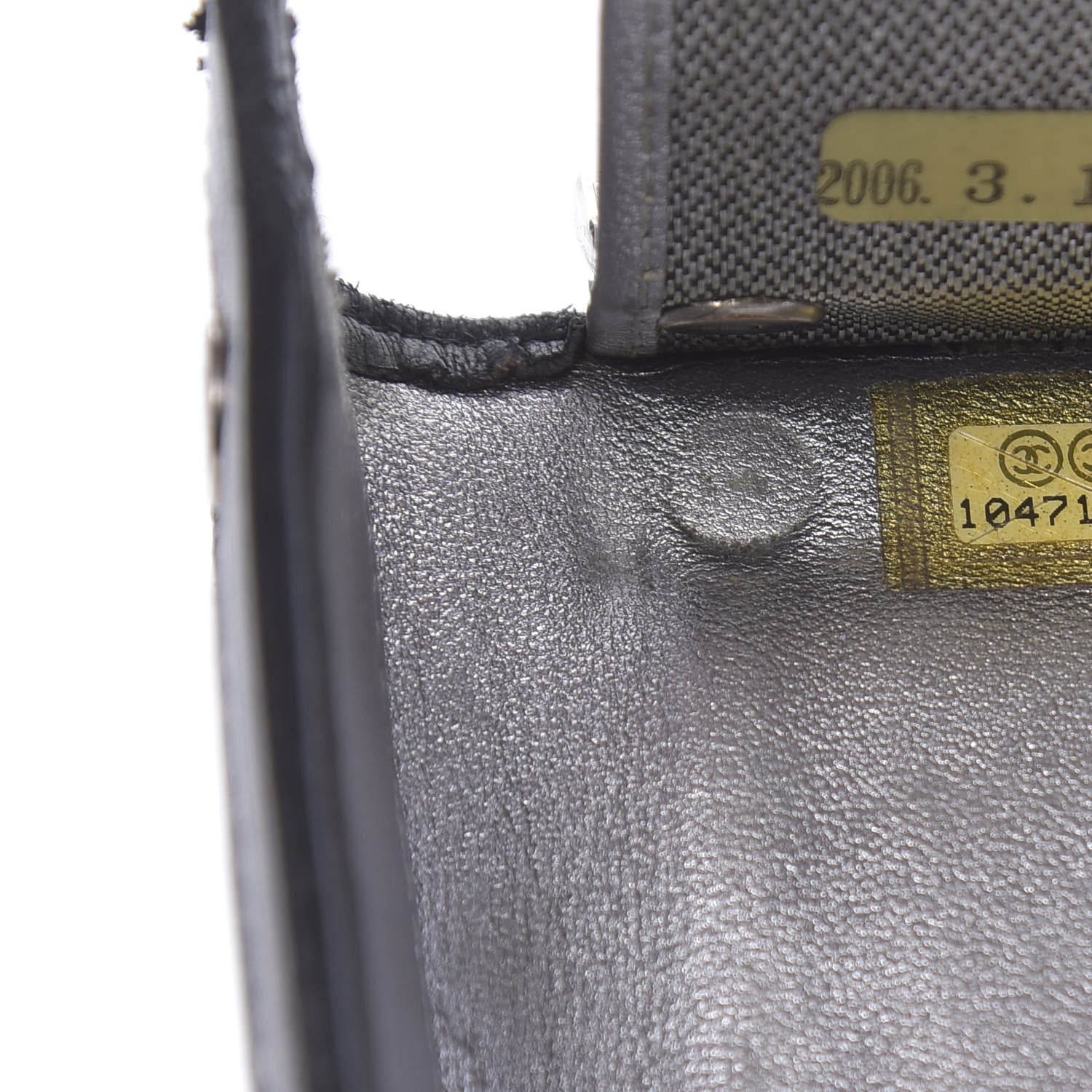 Chanel Lambskin Vertical Quilted 6 Key Holder Black 8 of 13