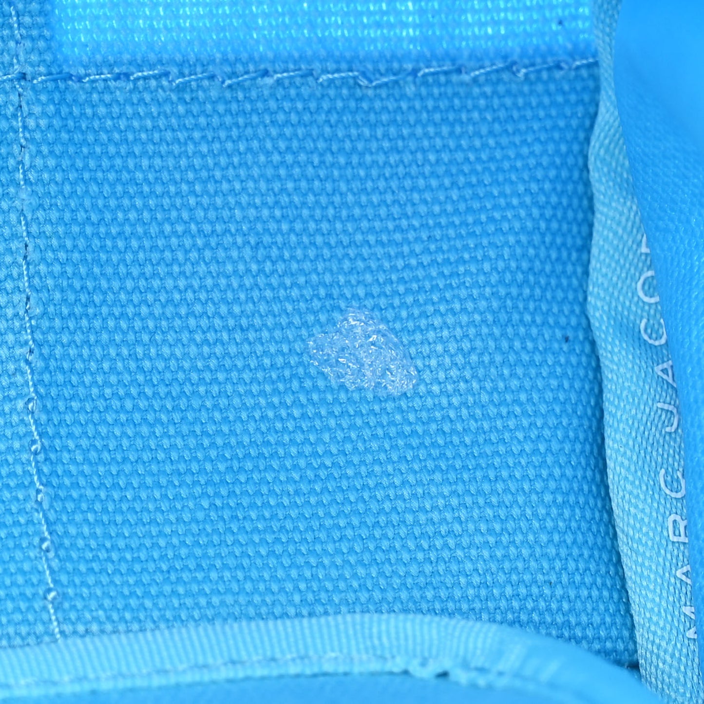 Cotton Canvas Medium The Traveler Tote Bag Aqua