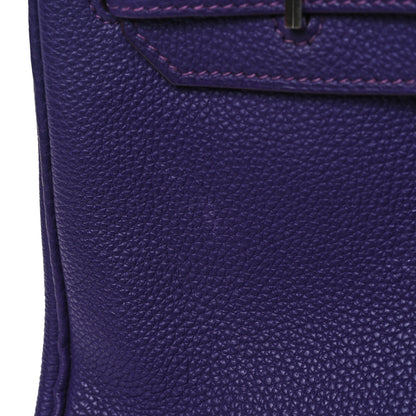 Hermes Togo Birkin 35 Iris 11 of 12