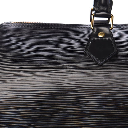 Louis Vuitton Epi Speedy 40 Black 10 of 18