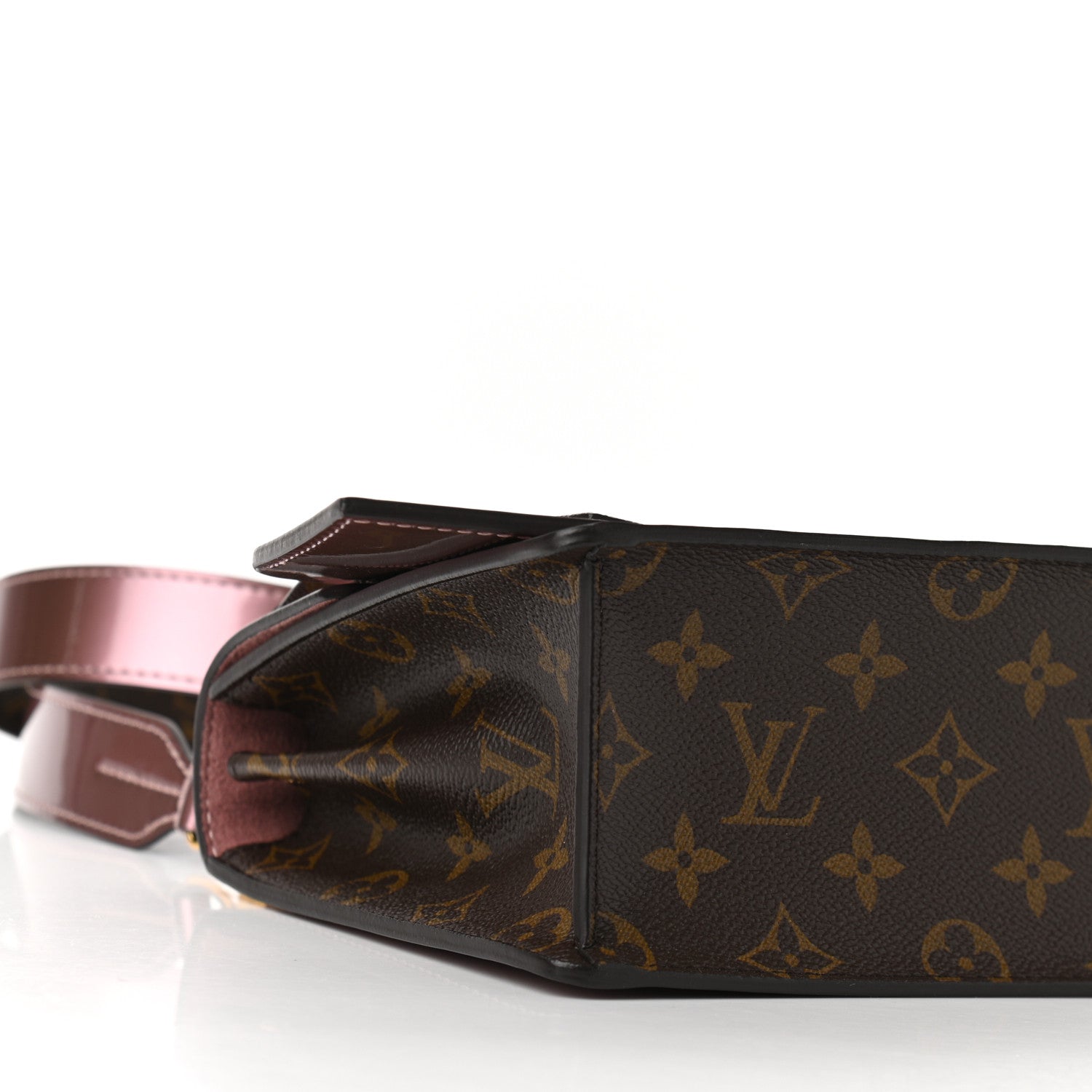 Louis Vuitton Vernis Monogram Spring Street Rose Pale Metallise 8 of 10
