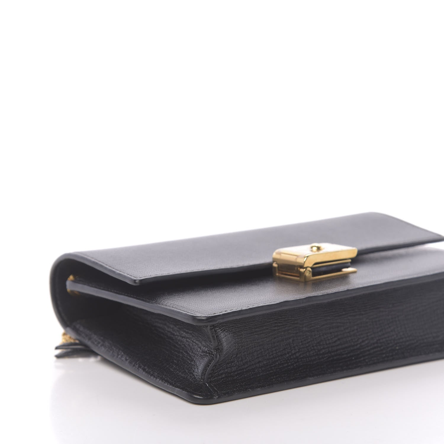 Mulberry Small Classic Grain Cheyne Clutch Black 7 of 10