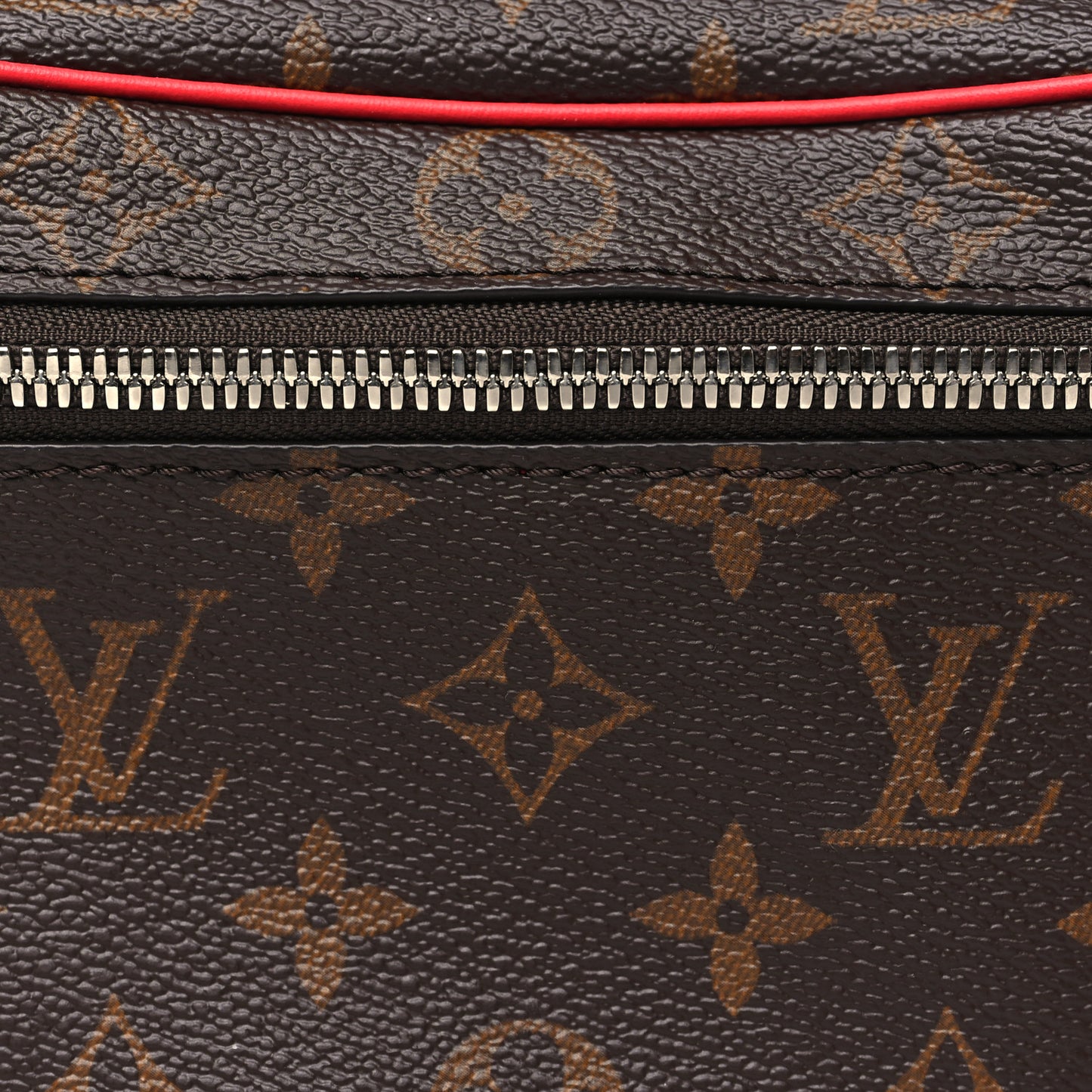 Monogram Macassar Nice Mini Rouge