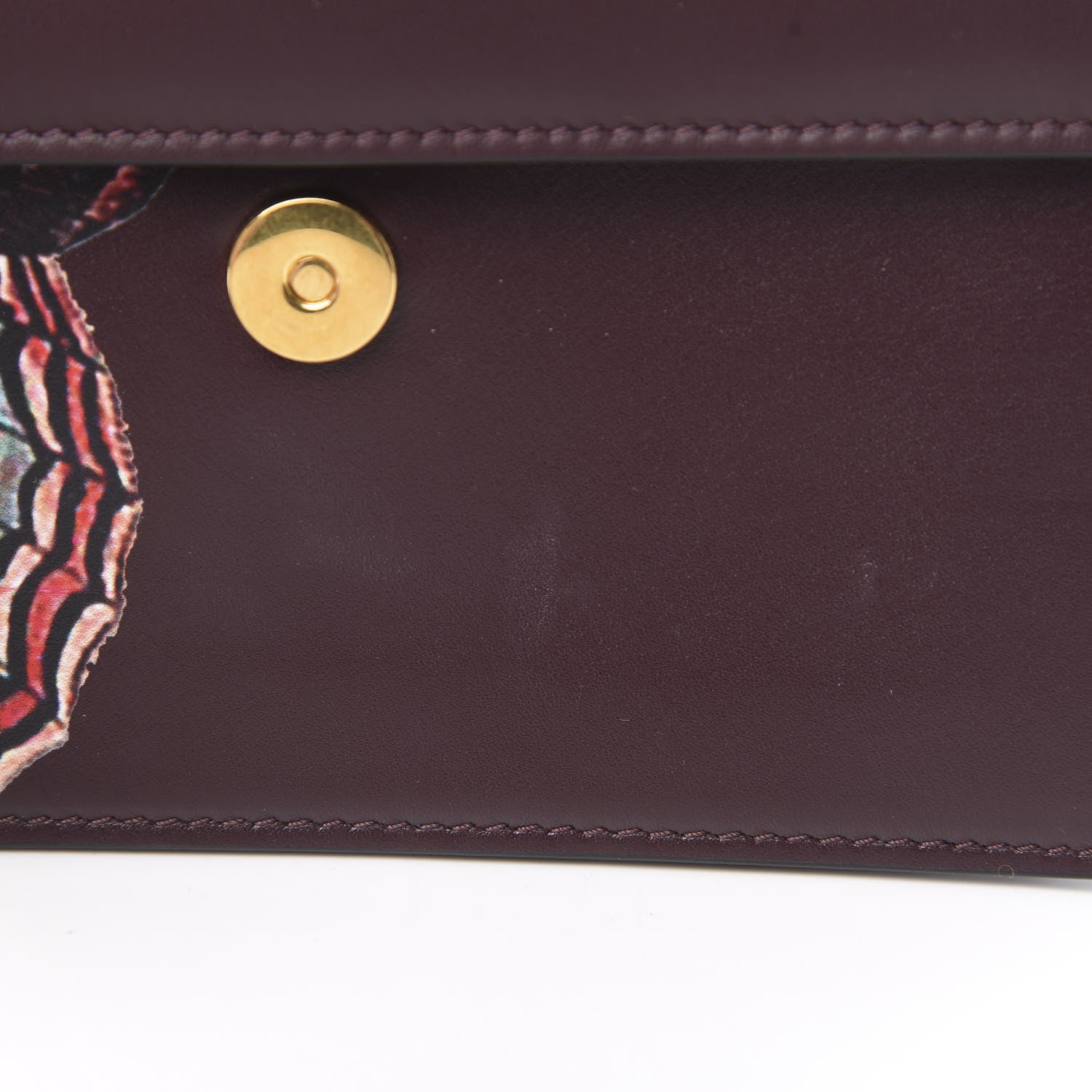 Valentino Garavani X UNDERCOVER Smooth Calfskin Butterfly Mini VRing Crossbody Bag Rubin 10 of 10