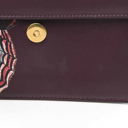 Valentino Garavani X UNDERCOVER Smooth Calfskin Butterfly Mini VRing Crossbody Bag Rubin 10 of 10