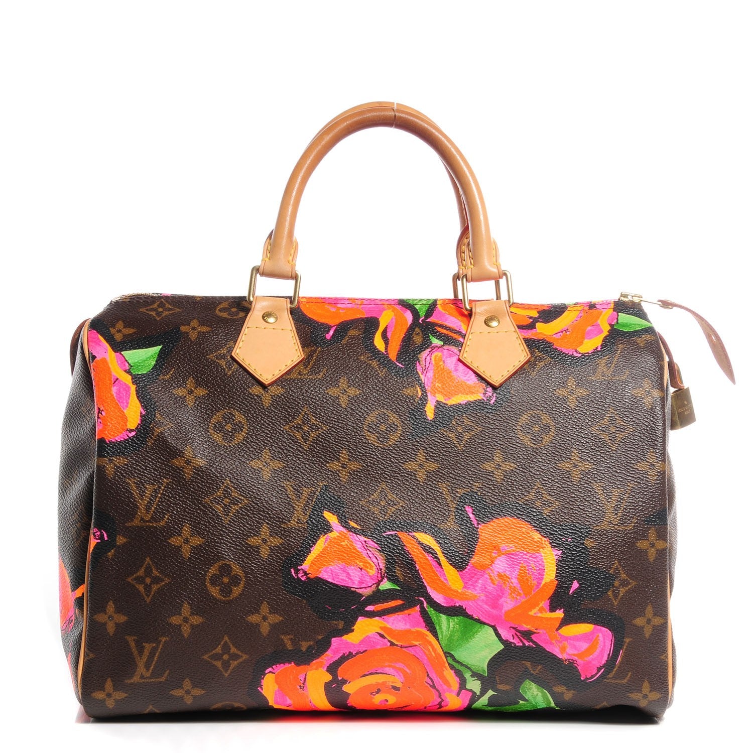 Louis Vuitton Monogram Roses Speedy 30 1 of 7
