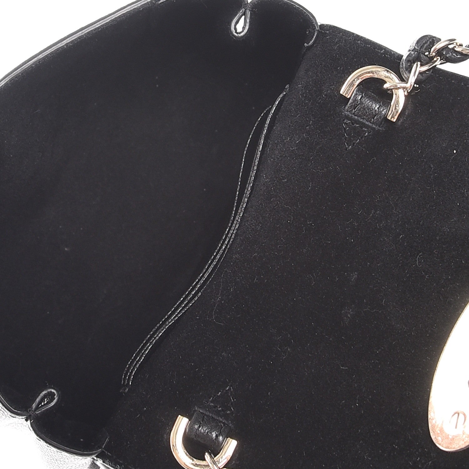 Mulberry Classic Grain Calfskin Mini Lily Black 5 of 7