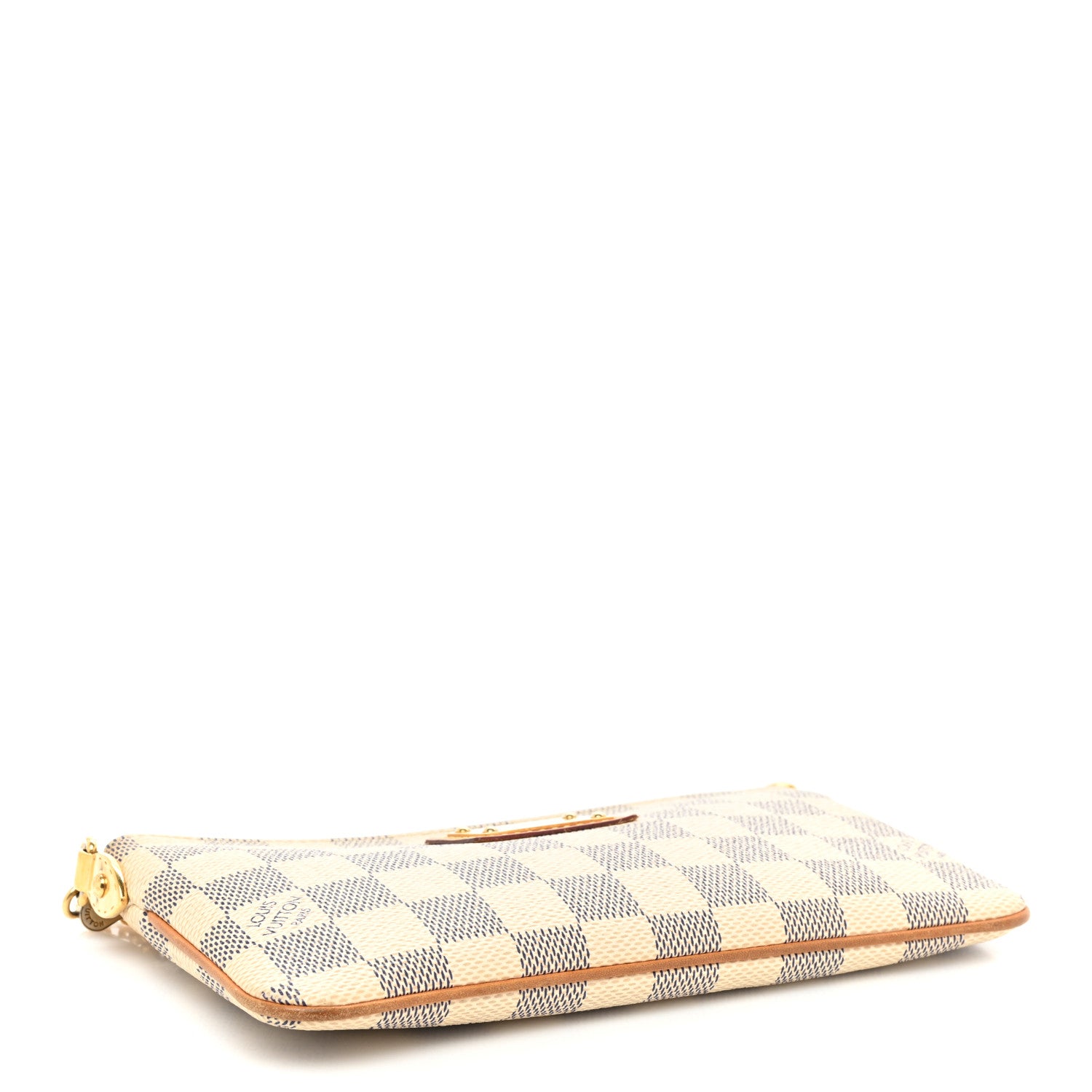 Louis Vuitton Damier Azur Pochette Milla MM 4 of 14