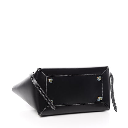 Celine Smooth Calfskin Double Stitching Mini Belt Bag Black 4 of 10