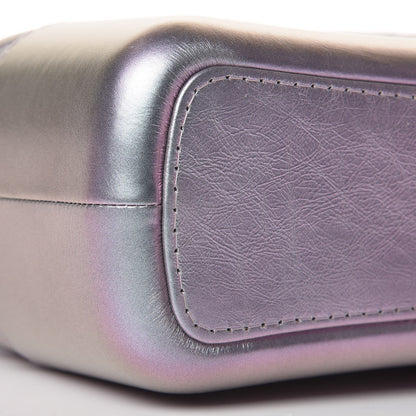 Chanel Iridescent Lambskin Calfskin Quilted Medium Gabrielle Hobo Light Purple 9 of 11