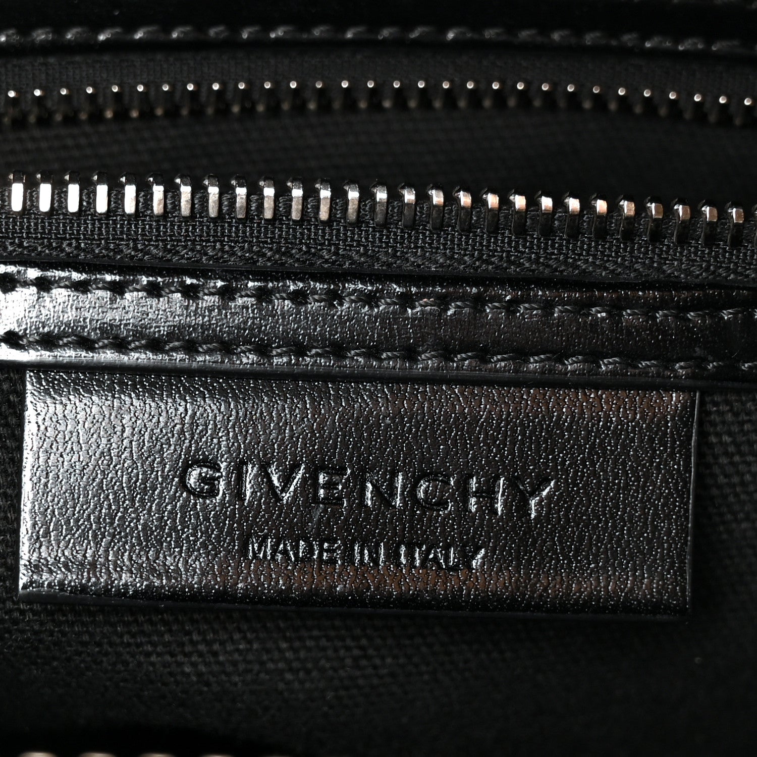Givenchy Shiny Lord Calfskin Small Antigona Black 6 of 11