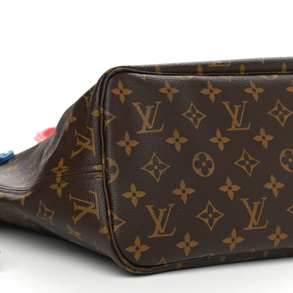 Louis Vuitton Monogram Totem Neo Neverfull MM Flamingo 10 of 12