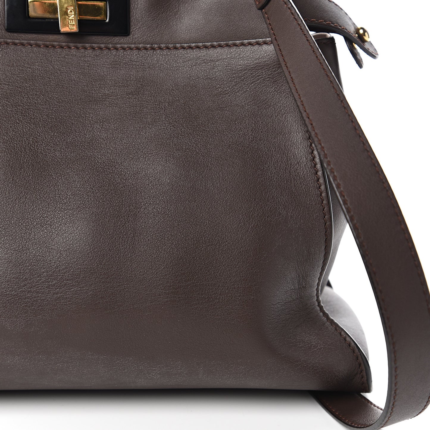 Vitello Seta Shiny Nappa Medium Peekaboo Iconic Satchel Moresco Rosa Doll