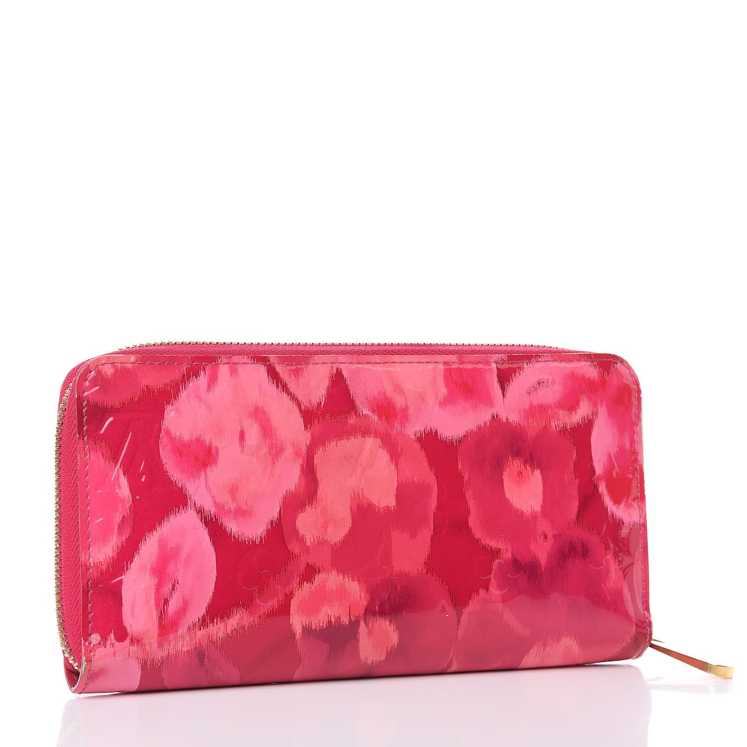 Louis Vuitton Vernis Ikat Zippy Wallet Rose Indien 3 of 13