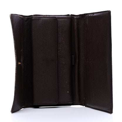 Louis Vuitton Damier Ebene Porte Tresor International Wallet 3 of 9